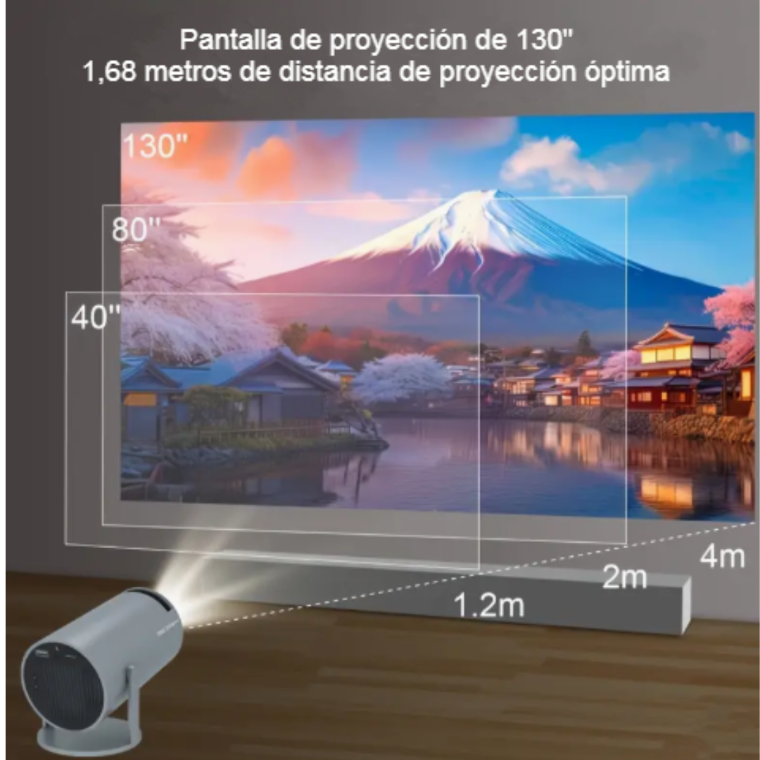 Proyector portátil 4k